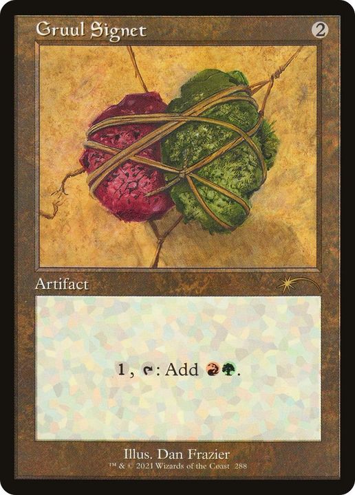 Gruul Signet in the group Magic the Gathering / Types / Artifacts / Artifact at Proxyprinters.com (1158)