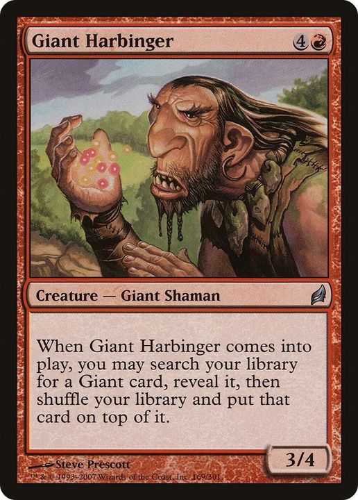 Giant Harbinger in the group Magic the Gathering / Types / Colors / Red at Proxyprinters.com (11581)