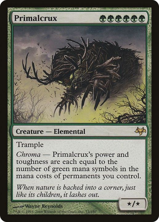 Primalcrux in the group Magic the Gathering / Types / Colors / Green at Proxyprinters.com (11595)