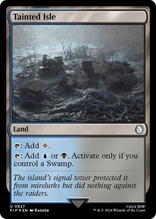 Tainted Isle in the group Magic the Gathering / Types / Colors / Colorless at Proxyprinters.com (11621)