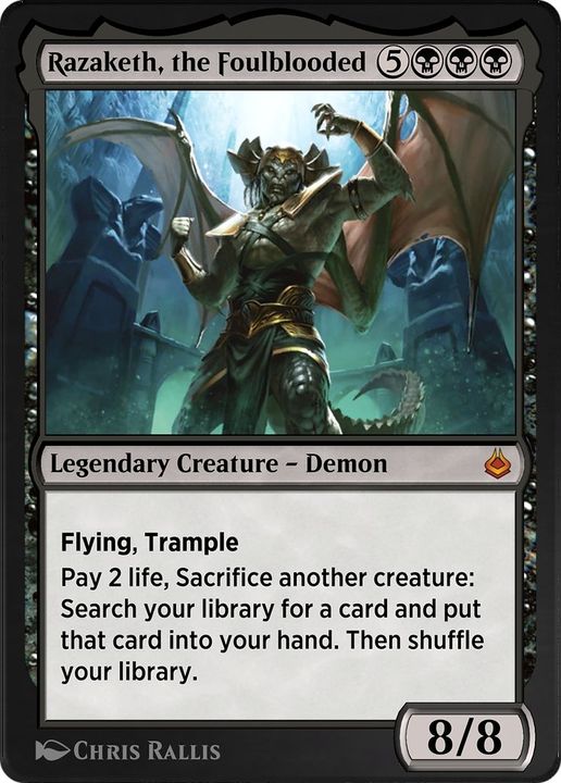 Razaketh, the Foulblooded in the group Singles at Proxyprinters.com (11655)