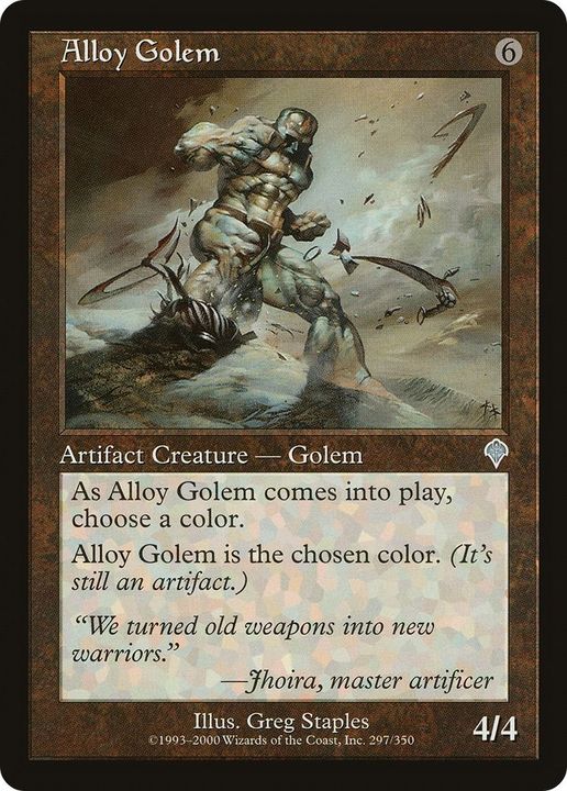 Alloy Golem in the group Magic the Gathering / Sets / Invasion at Proxyprinters.com (11668)