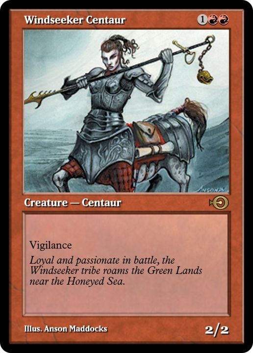 Windseeker Centaur in the group Magic the Gathering / Types / Colors / Red at Proxyprinters.com (11673)