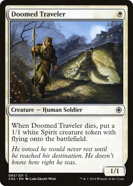 Doomed Traveler in the group Magic the Gathering / Types / Creatures / Human at Proxyprinters.com (11676)