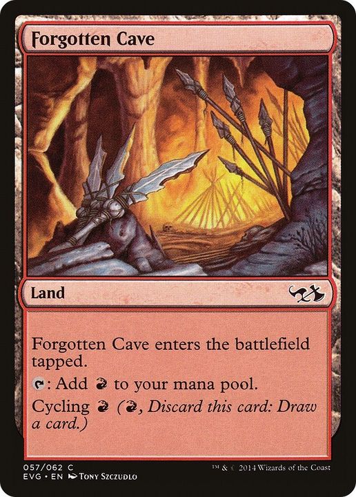 Forgotten Cave in the group Magic the Gathering / Types / Colors / Colorless at Proxyprinters.com (11677)