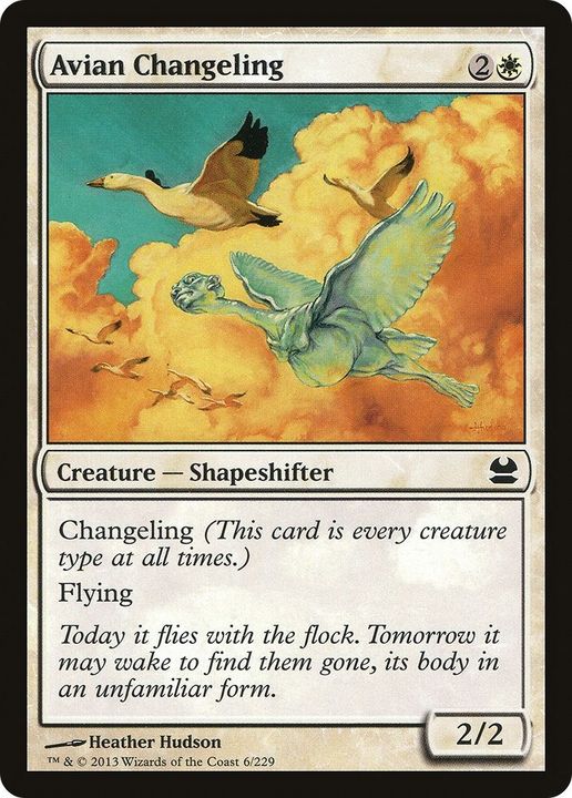 Avian Changeling in the group Magic the Gathering / Types / Colors / White at Proxyprinters.com (11737)