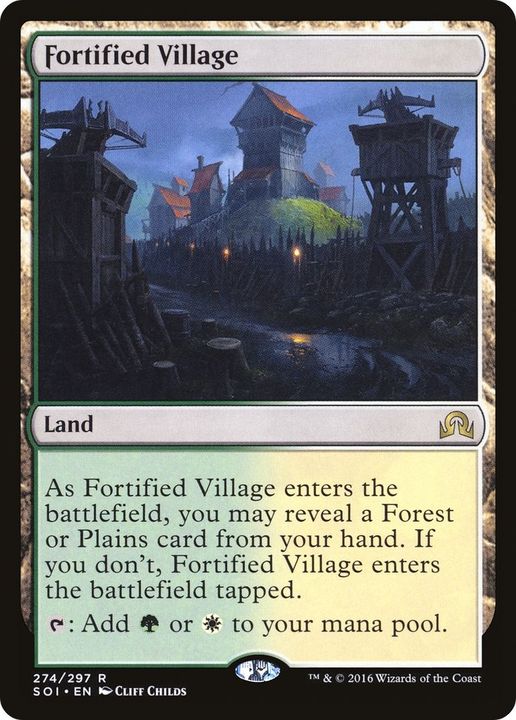 Fortified Village in the group Magic the Gathering / Types / Colors / Colorless at Proxyprinters.com (11744)