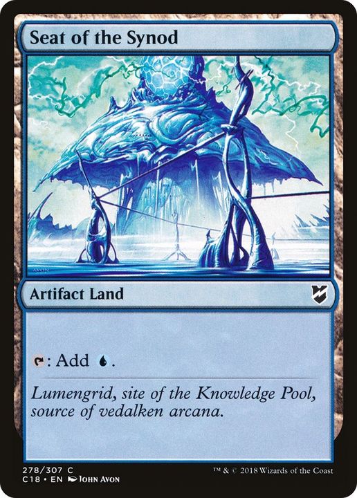 Seat of the Synod in the group Magic the Gathering / Sets / Commander 2018 at Proxyprinters.com (11747)