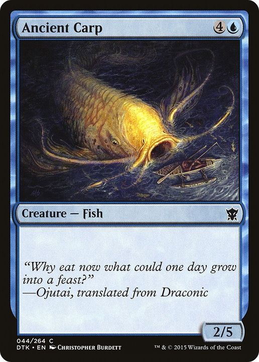 Ancient Carp in the group Magic the Gathering / Types / Colors / Blue at Proxyprinters.com (11749)