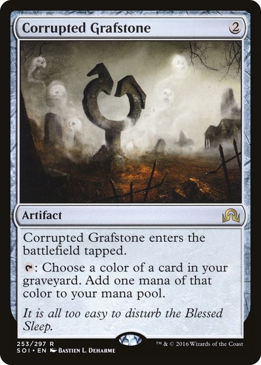 Corrupted Grafstone in the group Magic the Gathering / Sets / Shadows over Innistrad at Proxyprinters.com (11760)