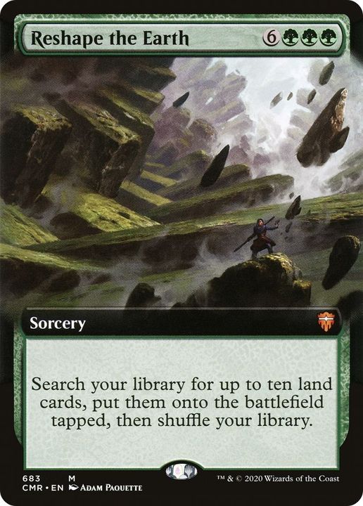 Reshape the Earth in the group Magic the Gathering / Types / Colors / Green at Proxyprinters.com (11761)