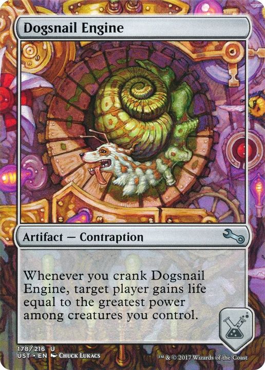 Dogsnail Engine in the group Magic the Gathering / Types / Artifacts / Artifact at Proxyprinters.com (11777)