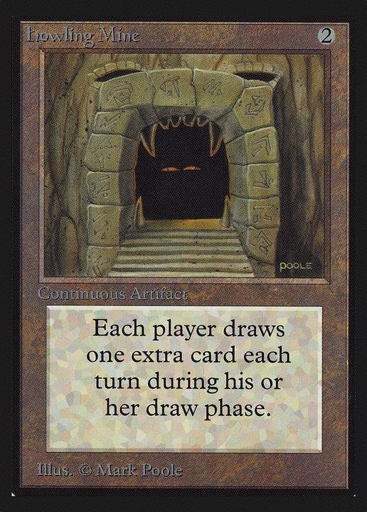 Howling Mine in the group Magic the Gathering / Types / Artifacts / Artifact at Proxyprinters.com (11788)