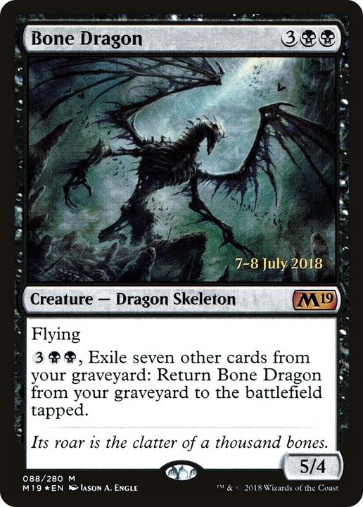 Bone Dragon in the group Magic the Gathering / Types / Colors / Black at Proxyprinters.com (118)