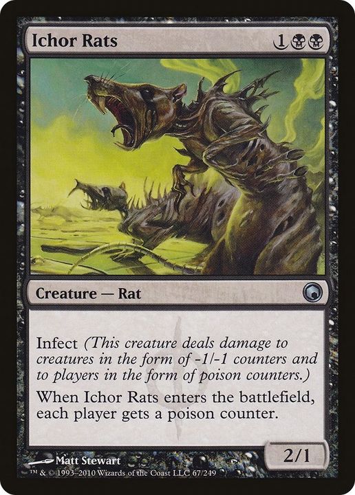 Ichor Rats in the group Magic the Gathering / Types / Colors / Black at Proxyprinters.com (11800)