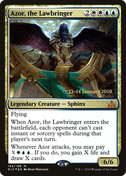 Azor, the Lawbringer in the group Magic the Gathering / Sets / RNA Guild Kit Tokens at Proxyprinters.com (11809)