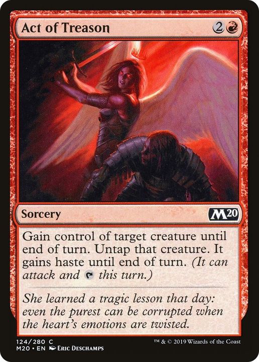 Act of Treason in the group Magic the Gathering / Types / Colors / Red at Proxyprinters.com (11815)