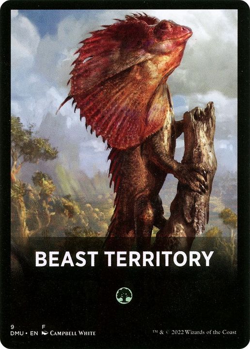 Beast Territory in the group Magic the Gathering / Sets / Dominaria United Jumpstart Front Cards at Proxyprinters.com (11845)