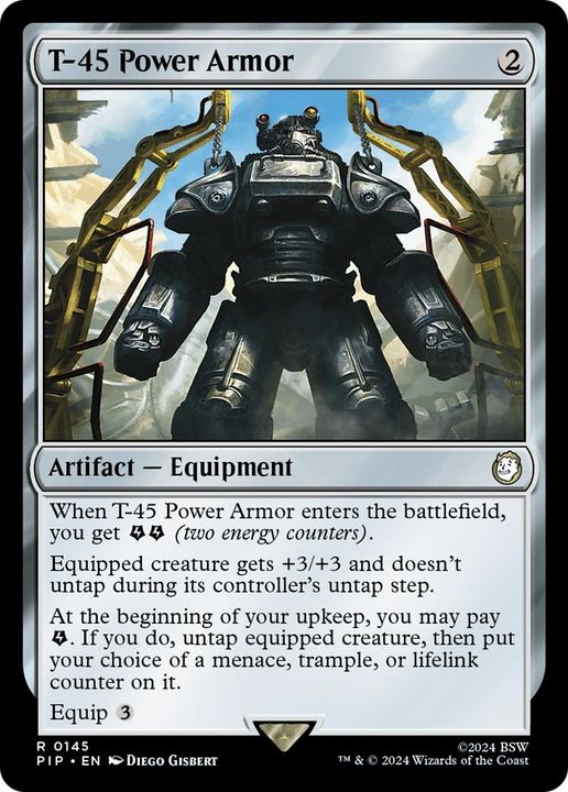 T-45 Power Armor in the group Magic the Gathering / Types / Artifacts / Artifact at Proxyprinters.com (11849)