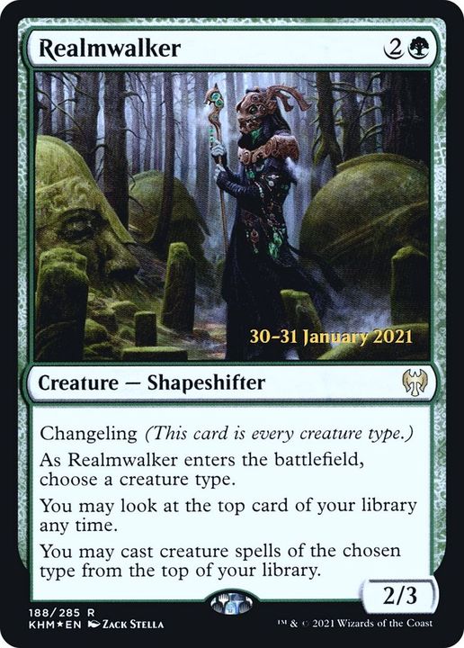 Realmwalker in the group Magic the Gathering / Types / Colors / Green at Proxyprinters.com (11881)