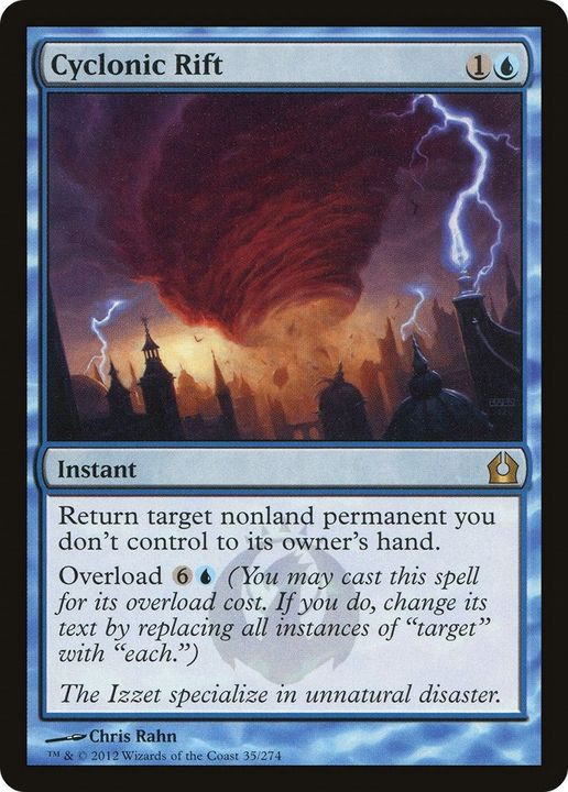 Cyclonic Rift in the group Magic the Gathering / Types / Colors / Blue at Proxyprinters.com (11896)