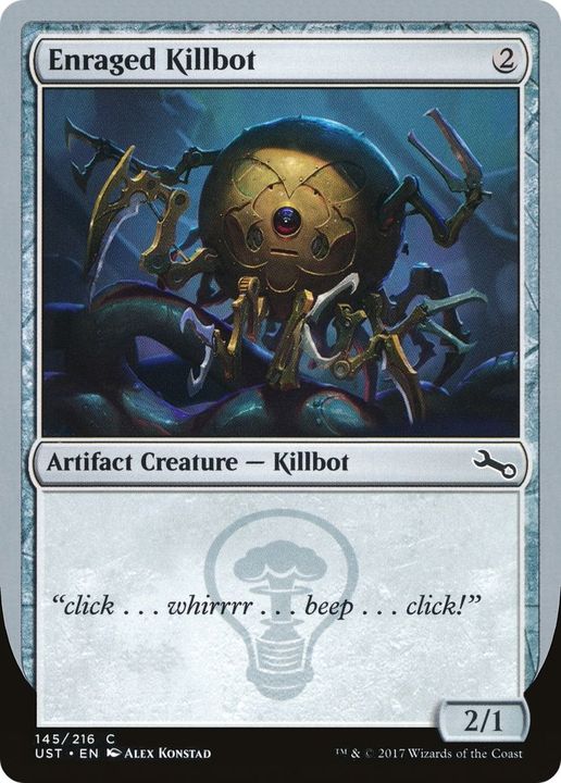 Enraged Killbot in the group Magic the Gathering / Sets / Unstable Promos at Proxyprinters.com (11900)