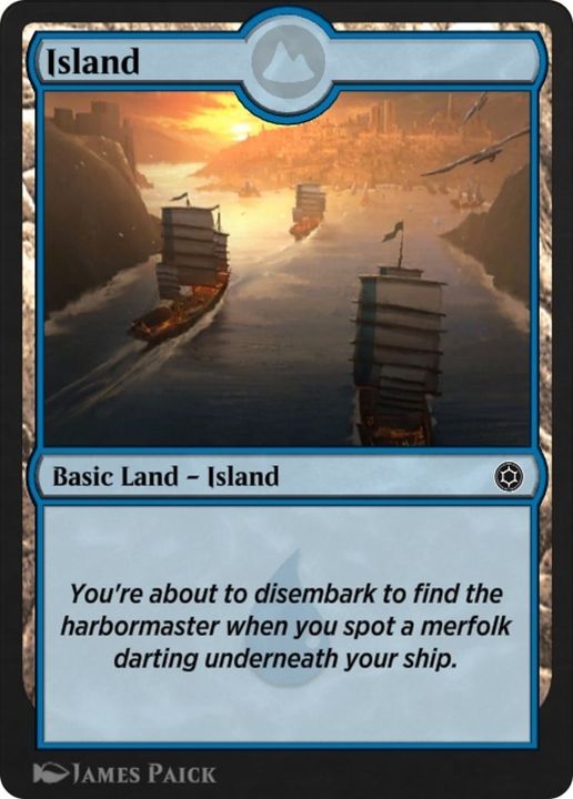 Island in the group Magic the Gathering / Sets / Alchemy Horizons: Baldur's Gate at Proxyprinters.com (11903)