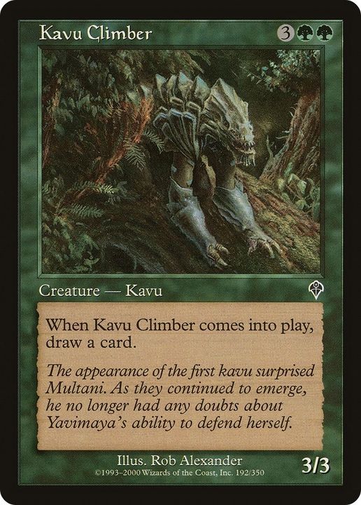 Kavu Climber in the group Magic the Gathering / Types / Colors / Green at Proxyprinters.com (11905)