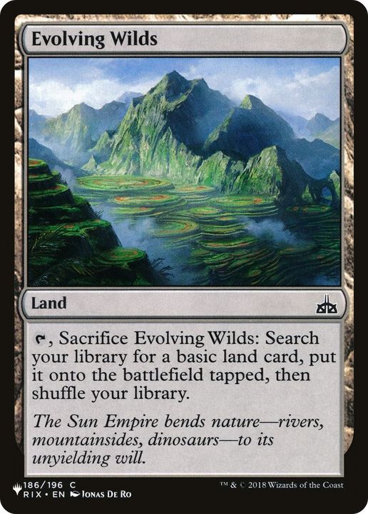 Evolving Wilds in the group Singles at Proxyprinters.com (11940)