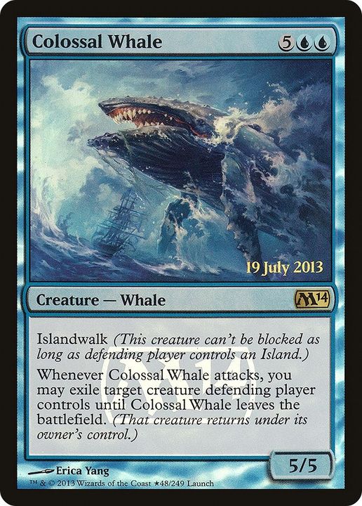 Colossal Whale in the group Magic the Gathering / Types / Colors / Blue at Proxyprinters.com (11965)