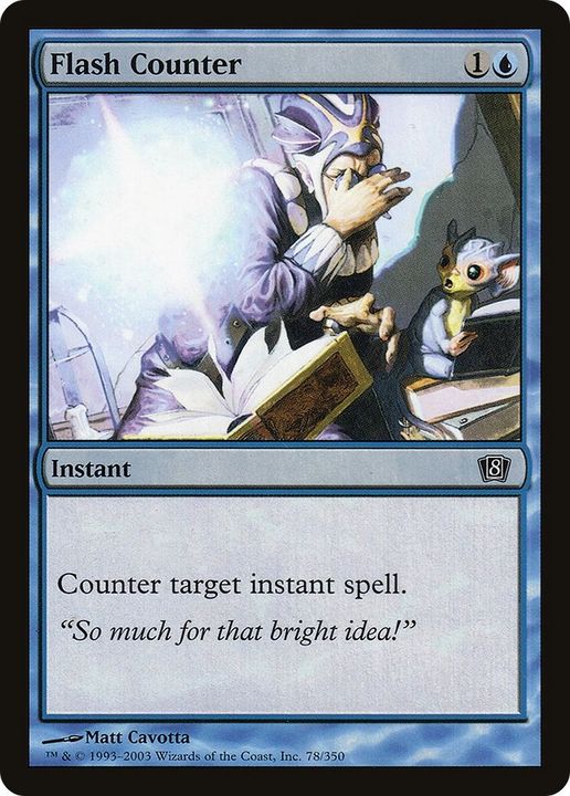 Flash Counter in the group Magic the Gathering / Types / Colors / Blue at Proxyprinters.com (11982)