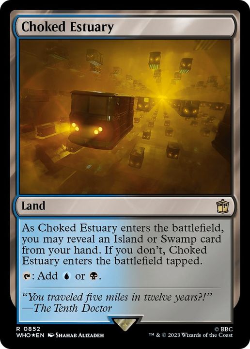 Choked Estuary in the group Magic the Gathering / Types / Colors / Colorless at Proxyprinters.com (12002)