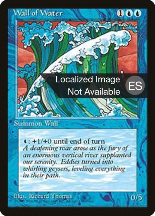 Wall of Water in the group Magic the Gathering / Sets / Fourth Edition Foreign Black Border at Proxyprinters.com (12009)