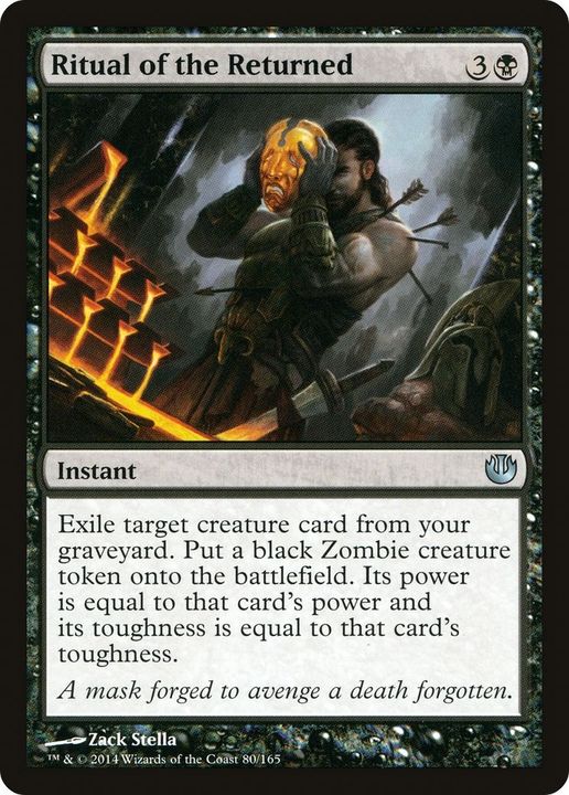 Ritual of the Returned in the group Magic the Gathering / Types / Colors / Black at Proxyprinters.com (12023)