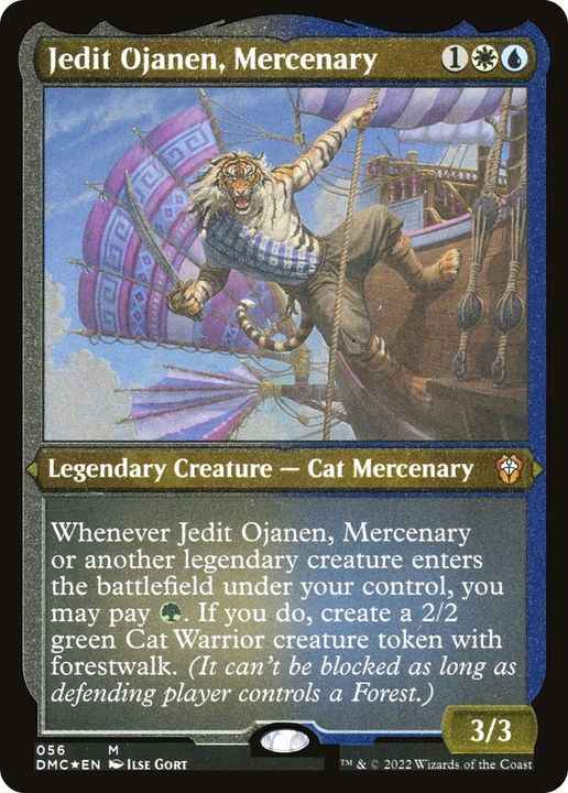 Jedit Ojanen, Mercenary in the group Magic the Gathering / Types / Colors / Multicolors / U, W at Proxyprinters.com (12025)