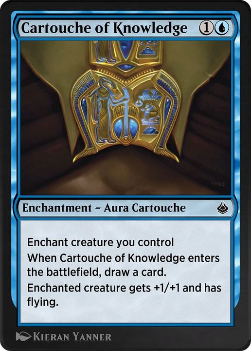 Cartouche of Knowledge in the group Magic the Gathering / Sets / Amonkhet Remastered at Proxyprinters.com (12038)