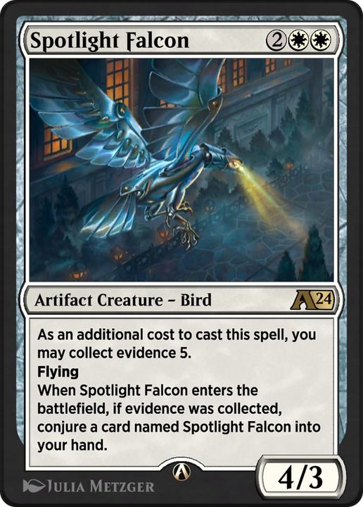 Spotlight Falcon in the group Magic the Gathering / Sets / Alchemy: Murders at Karlov Manor  at Proxyprinters.com (1204)