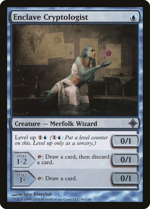 Enclave Cryptologist in the group Magic the Gathering / Types / Creatures / Wizard at Proxyprinters.com (12052)