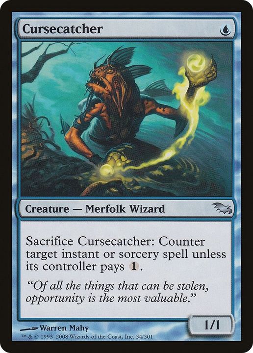 Cursecatcher in the group Magic the Gathering / Types / Creatures / Wizard at Proxyprinters.com (12097)