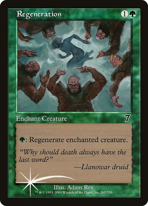 Regeneration in the group Magic the Gathering / Types / Colors / Green at Proxyprinters.com (12114)