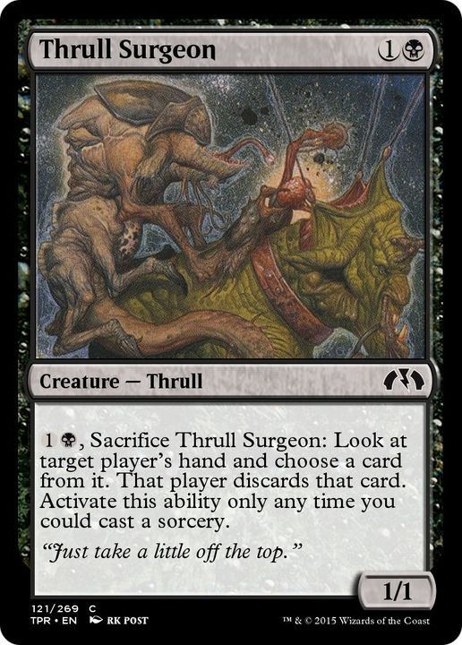 Thrull Surgeon in the group Magic the Gathering / Types / Colors / Black at Proxyprinters.com (12122)