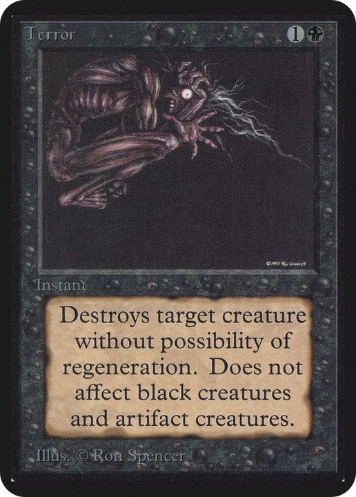 Terror in the group Magic the Gathering / Types / Colors / Black at Proxyprinters.com (12125)