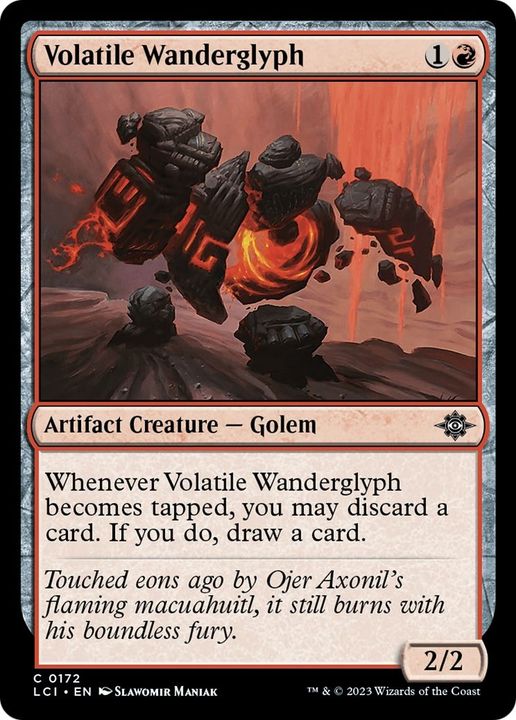 Volatile Wanderglyph in the group Magic the Gathering / Sets / The Lost Caverns of Ixalan at Proxyprinters.com (12128)