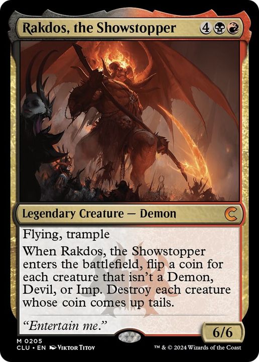 Rakdos, the Showstopper in the group Advanced search at Proxyprinters.com (12141)