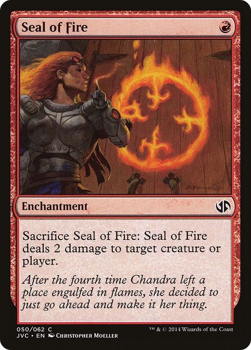 Seal of Fire in the group Magic the Gathering / Sets / Duel Decks Anthology: Jace vs. Chandra at Proxyprinters.com (12146)