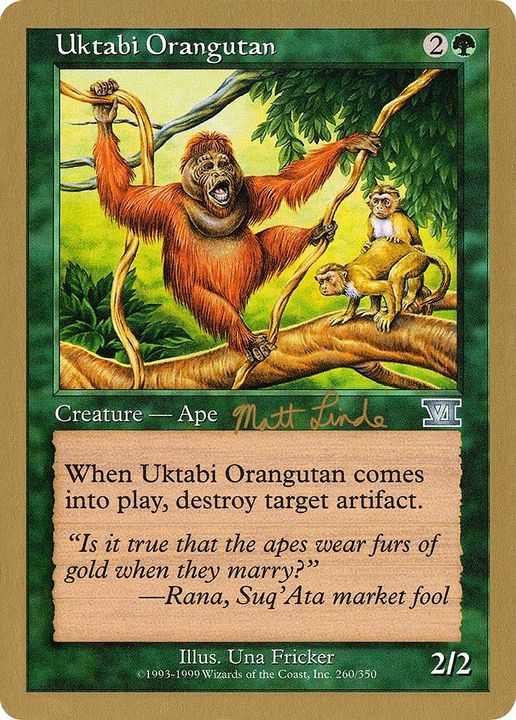 Uktabi Orangutan in the group Magic the Gathering / Types / Colors / Green at Proxyprinters.com (12149)