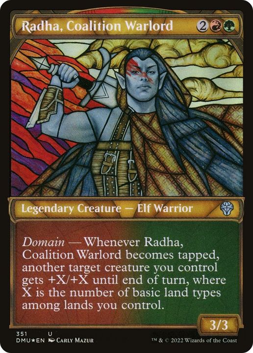 Radha, Coalition Warlord in the group Advanced search at Proxyprinters.com (1215)