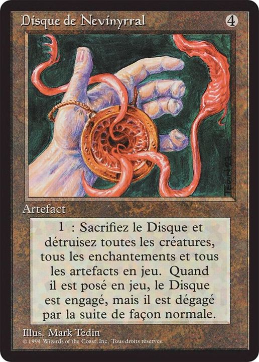 Nevinyrral's Disk in the group Magic the Gathering / Types / Artifacts / Artifact at Proxyprinters.com (12156)