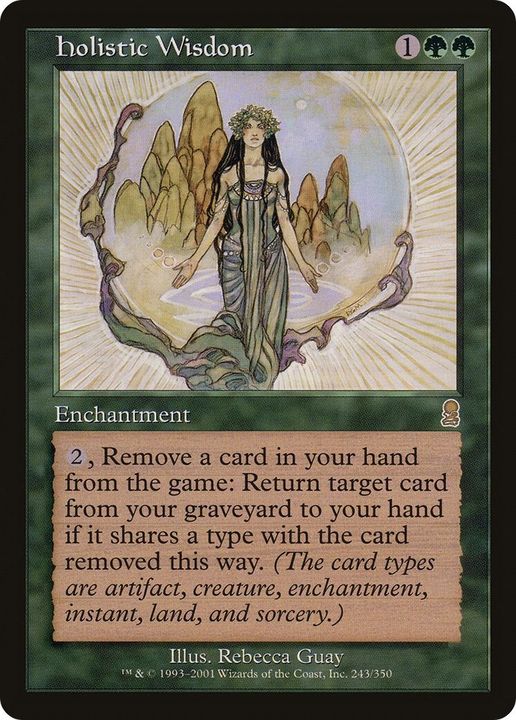 Holistic Wisdom in the group Magic the Gathering / Types / Enchantment / Enchantment at Proxyprinters.com (12193)