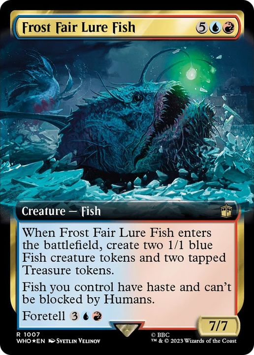 Frost Fair Lure Fish in the group Magic the Gathering / Types / Colors / Multicolors / R, U at Proxyprinters.com (12197)